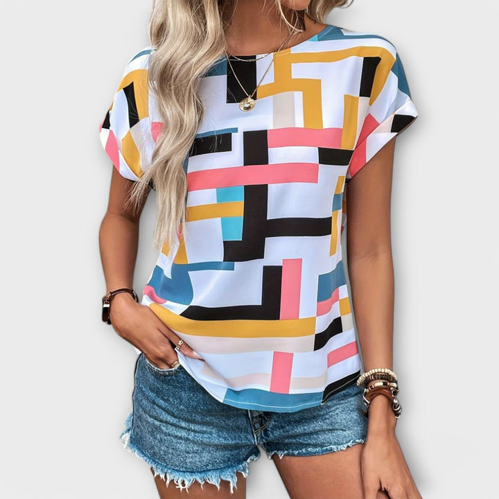 Eabha - Elegant Short Blouse