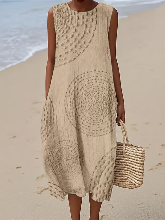 Gráinne - Textured Maxi Dress
