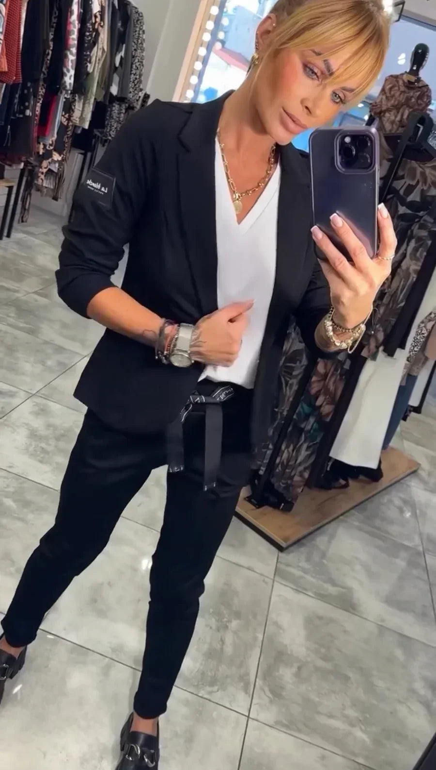 Caoimhe - Fluid Blazer Set
