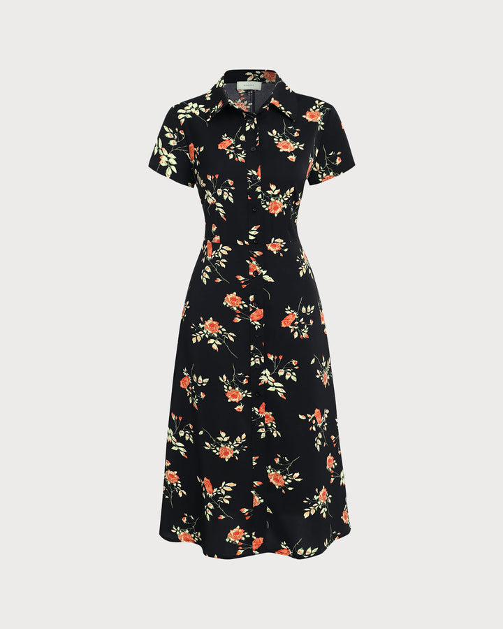 Eimear - Floral Midi Dress