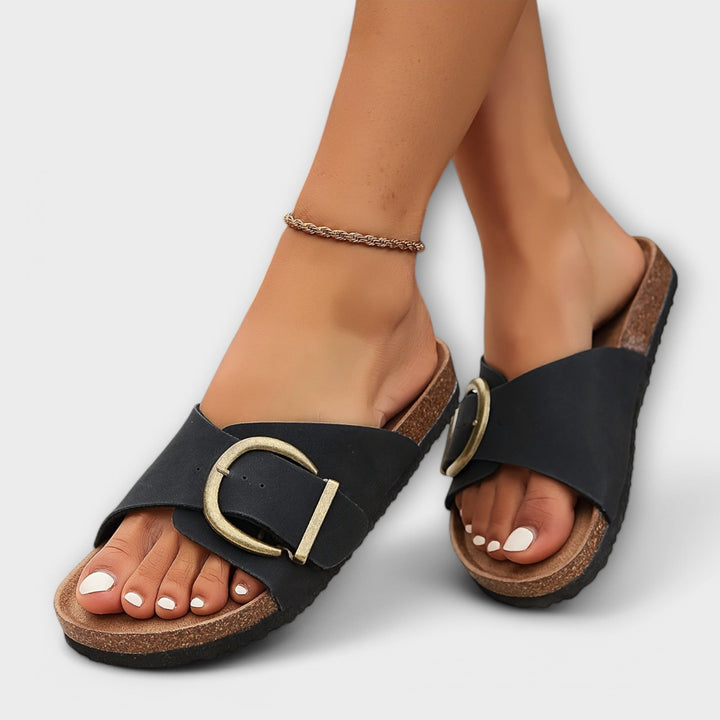 Eabha - Cork Buckle Sandals