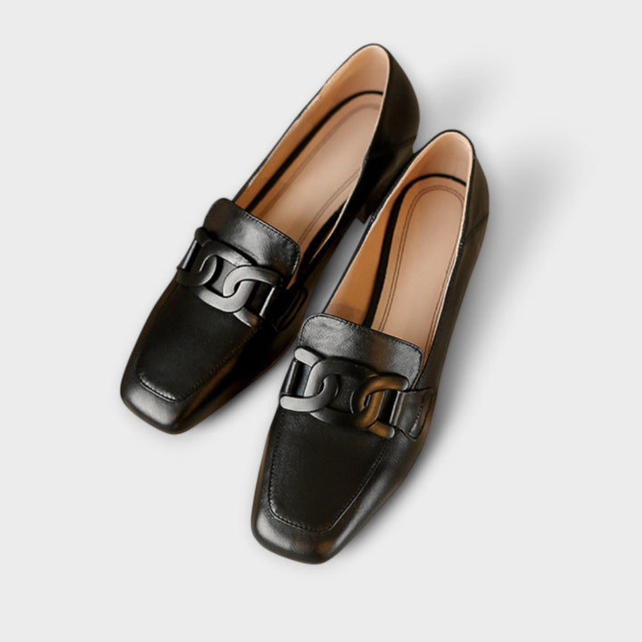 Eabha - Leather Orthopedic Slippers