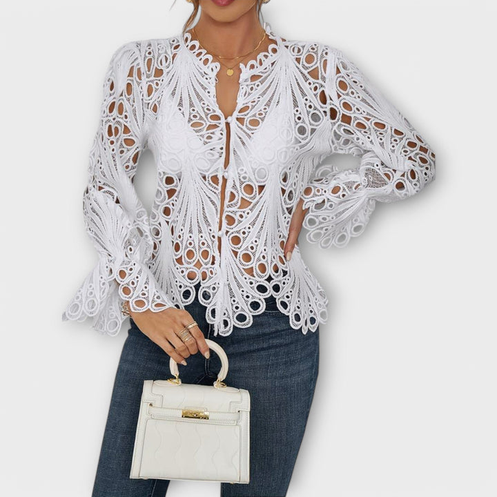 Fionnuala - Asymmetrical Blouse