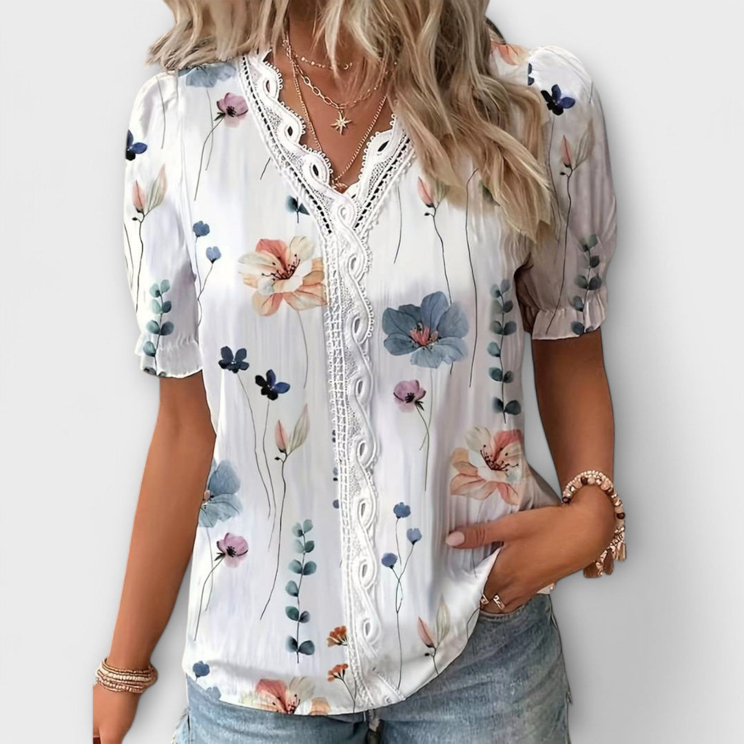 Dervla - V-Neck Blouse