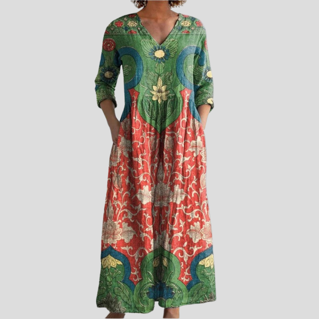 Bríd - Floral Maxi Dress