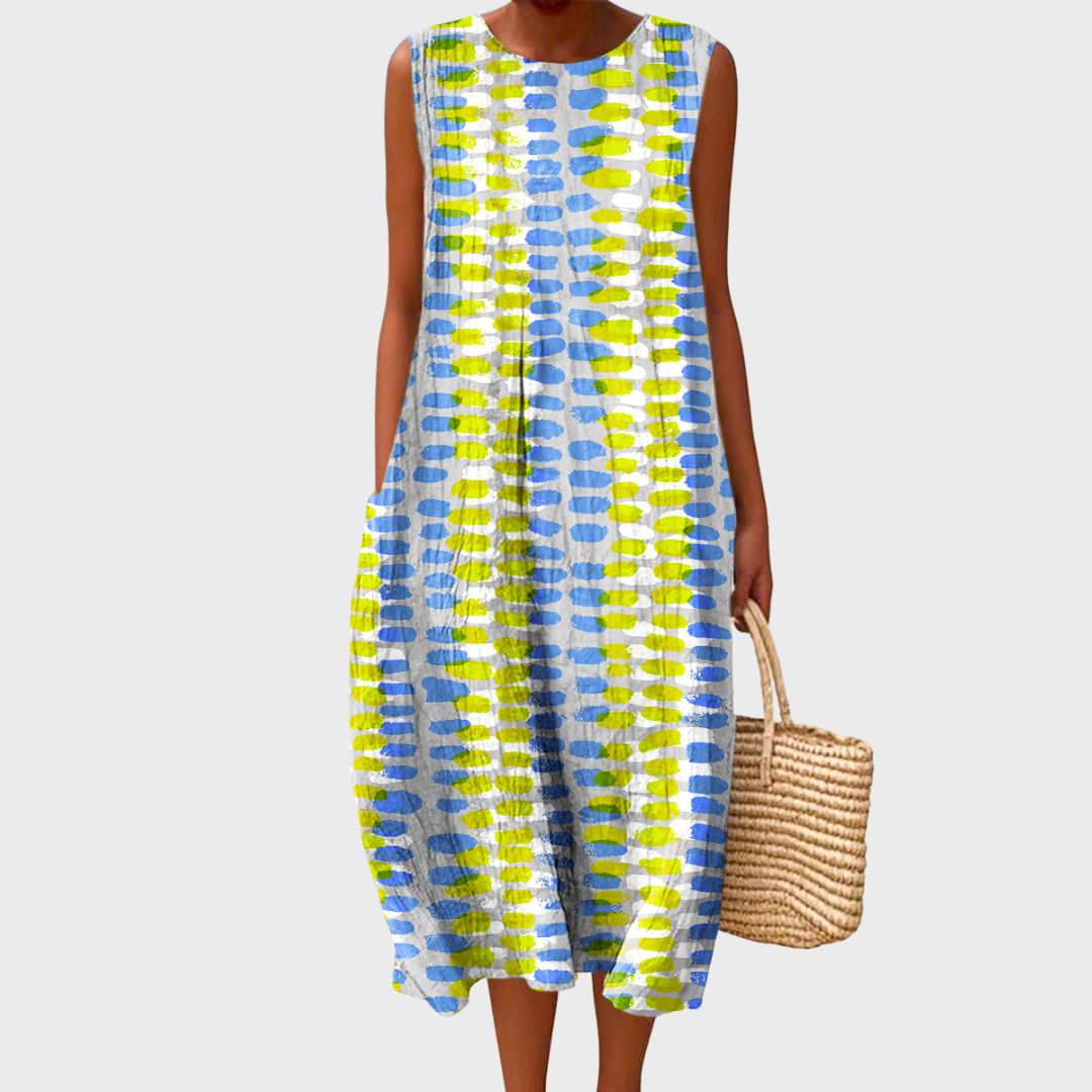 Eabha - Cotton Midi Dress