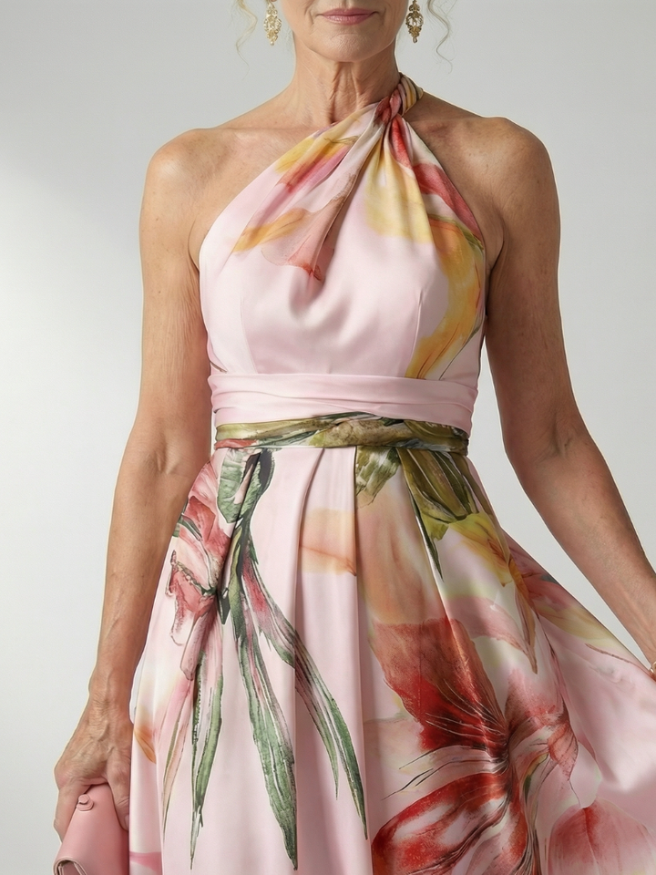 Liliane | Robe Maxi Botanique