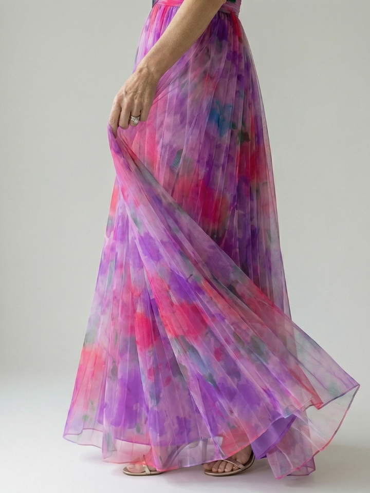 Yolande | Robe Maxi Fleurie