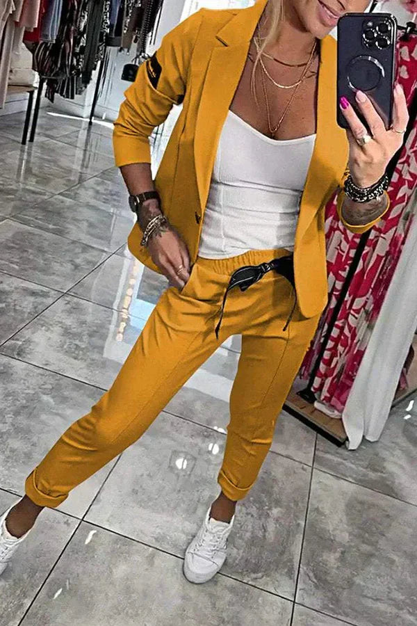 Caoimhe - Fluid Blazer Set