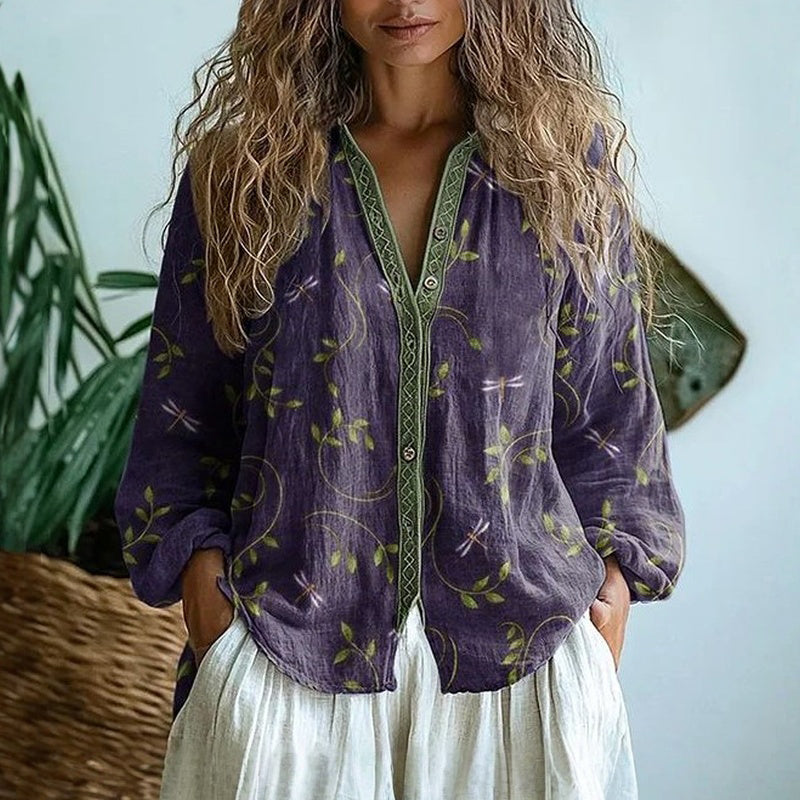 Ciara - Floral Blouse