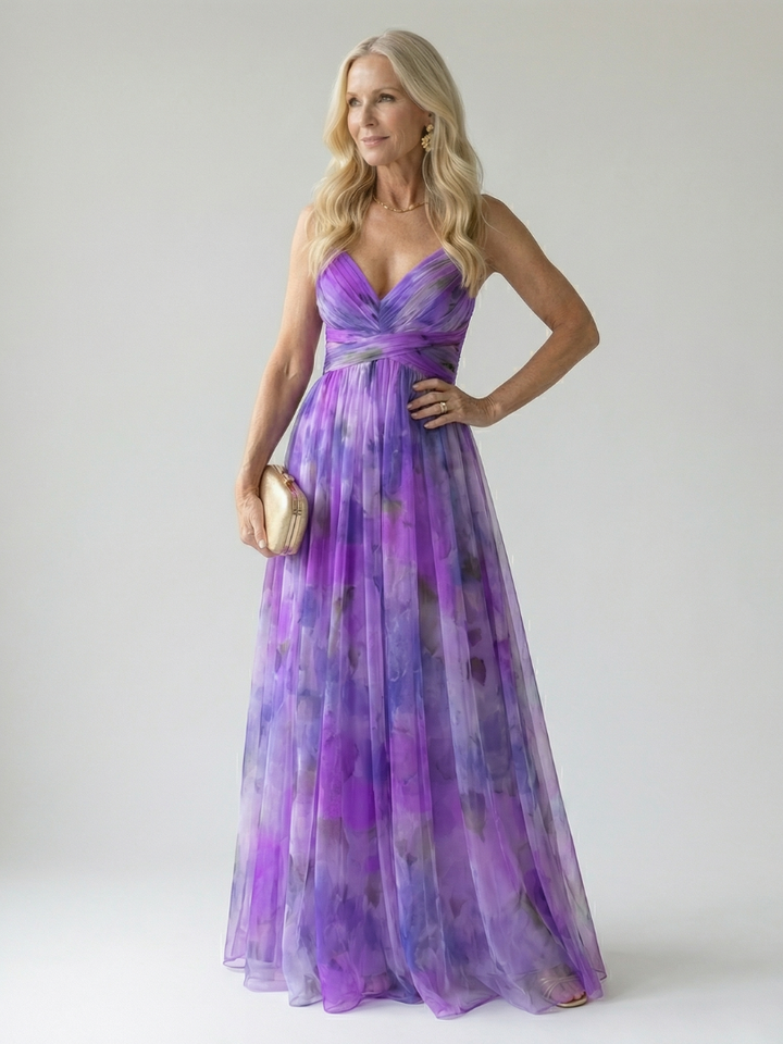 Yolande | Robe Maxi Fleurie