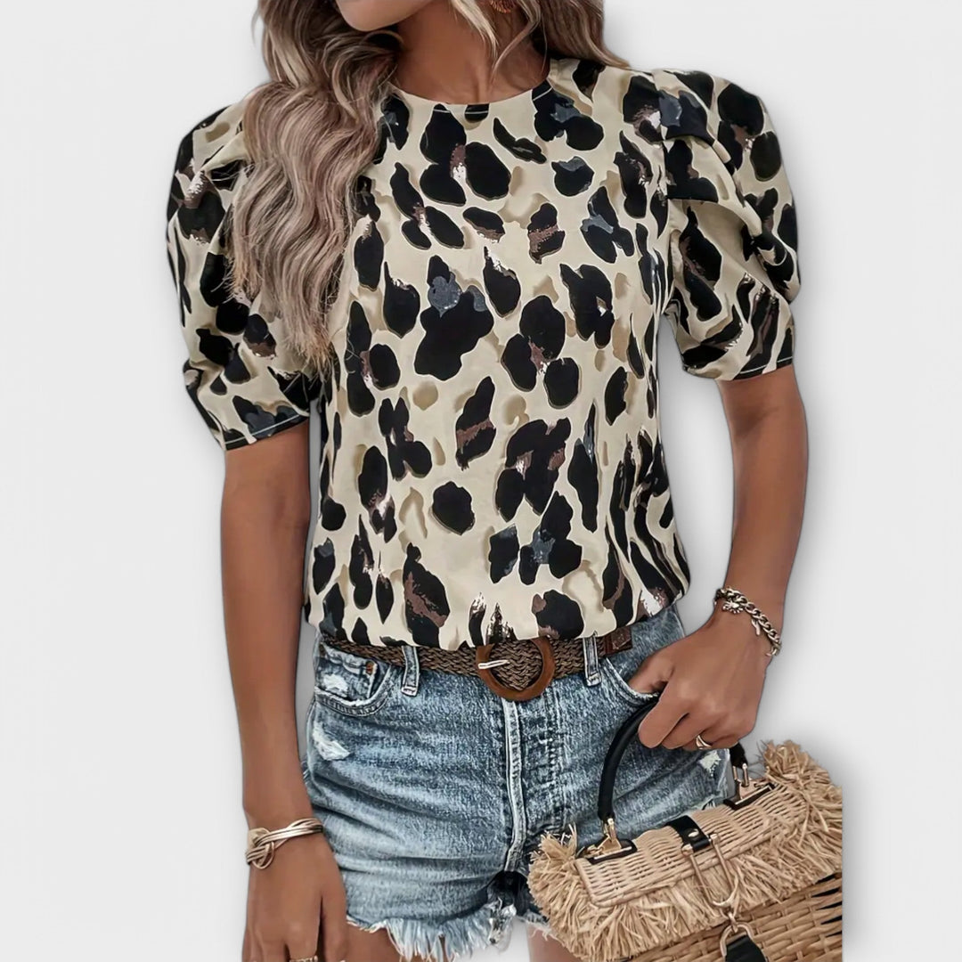 Eabha - Colourful Print Blouse