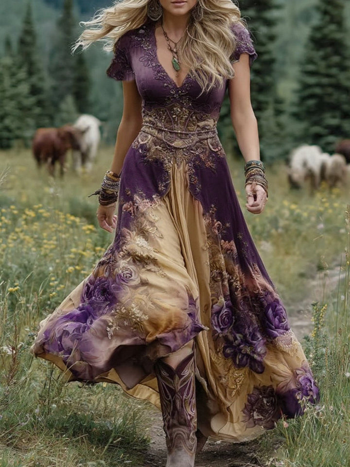 Dervla - Floral Maxi Dress