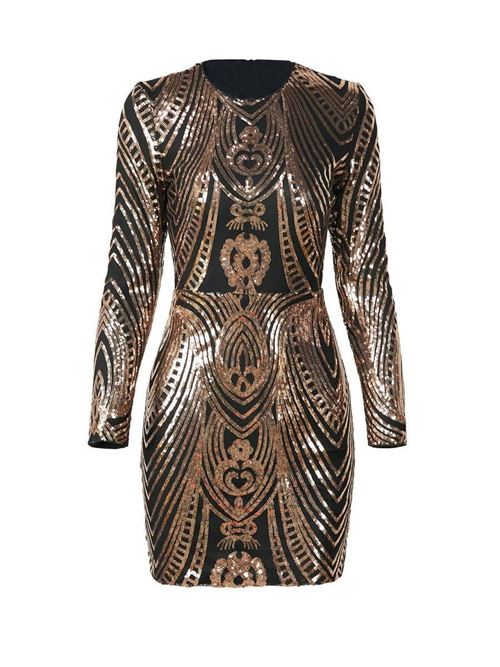 Edwige | Robe Mini à Paillettes