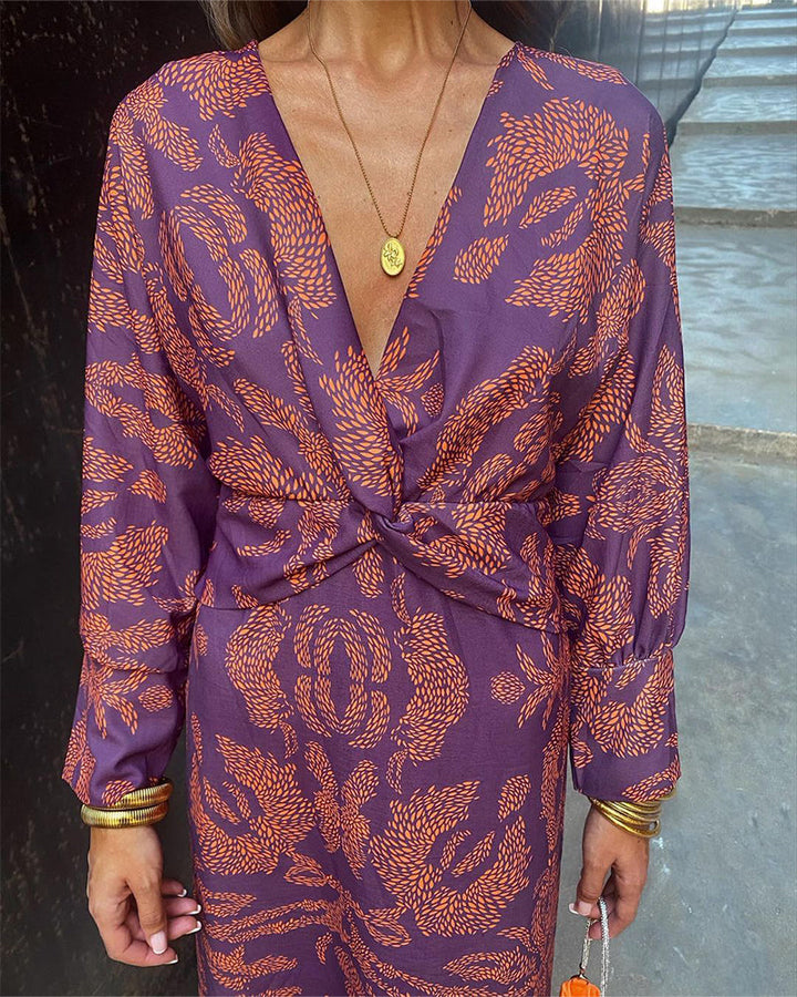 Eimear - Midi Dress Elegance