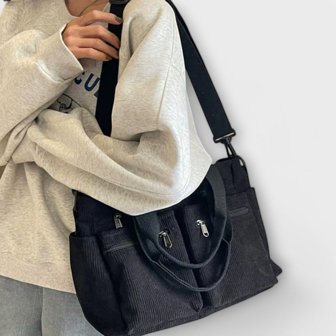Eimear - Corduroy Multi-Pocket Bag
