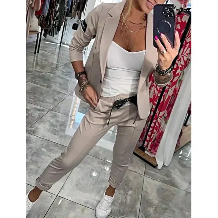 Caoimhe - Fluid Blazer Set