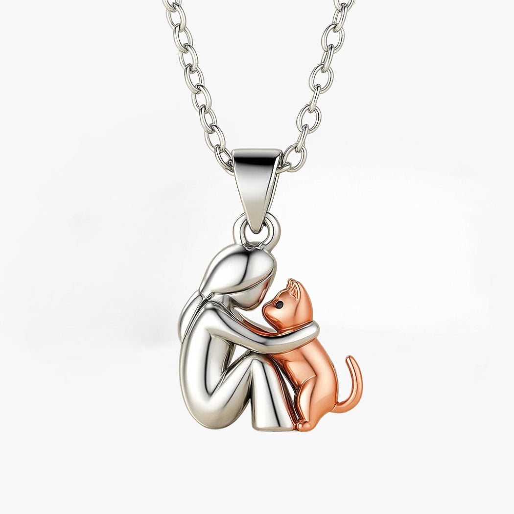 Dervla - Cat Embrace Necklace