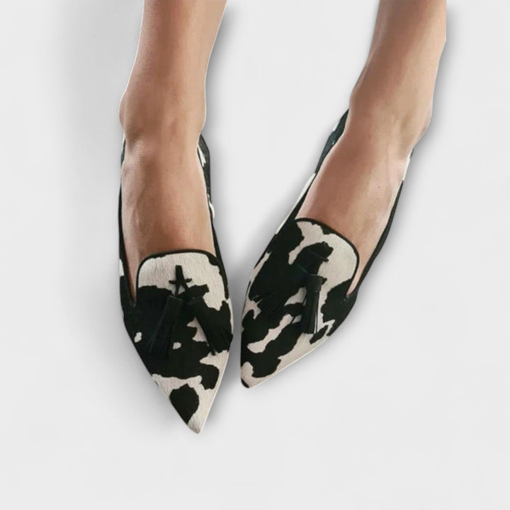 Gráinne - Animal Print Ballerinas