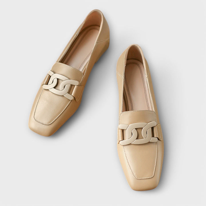 Eabha - Leather Orthopedic Slippers