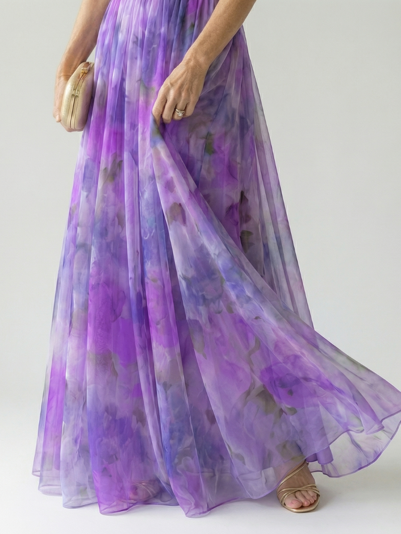 Yolande | Robe Maxi Fleurie