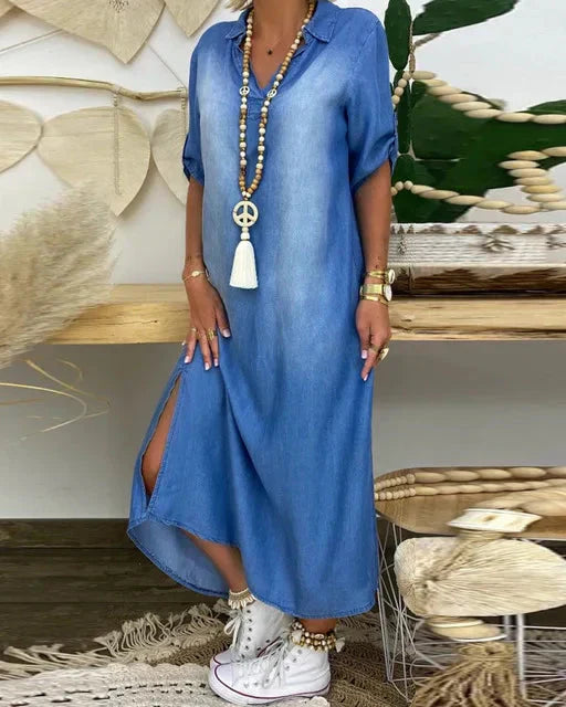 Eimear - Maxi Denim Dress