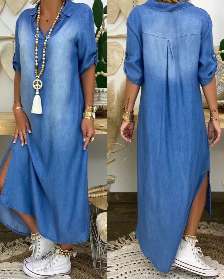 Eimear - Maxi Denim Dress