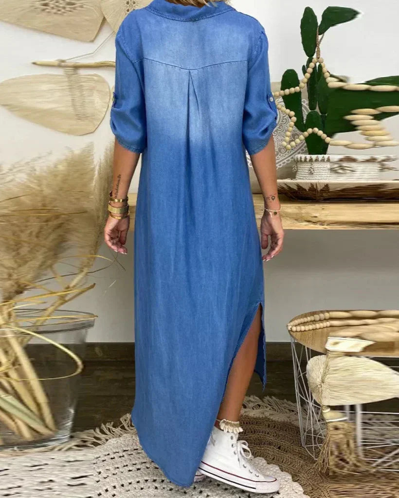 Eimear - Maxi Denim Dress