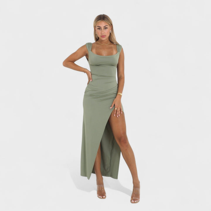 Ciara - Long Dress with Bow