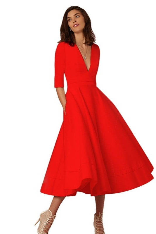 Caitríona - A-Line Midi Dress