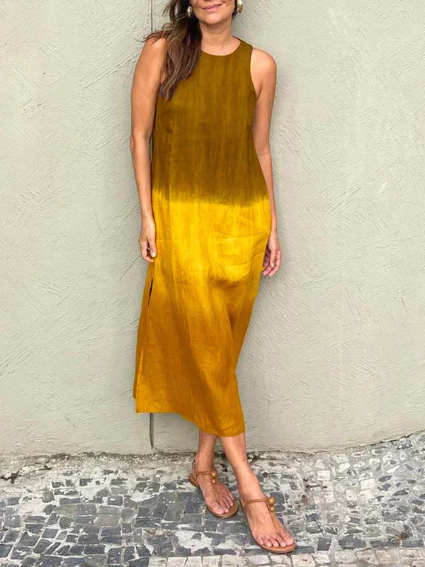 Rose | Robe Maxi Dégradée