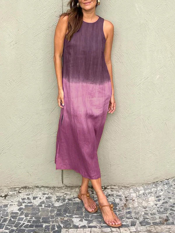Rose | Robe Maxi Dégradée