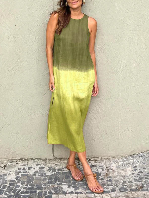 Rose | Robe Maxi Dégradée