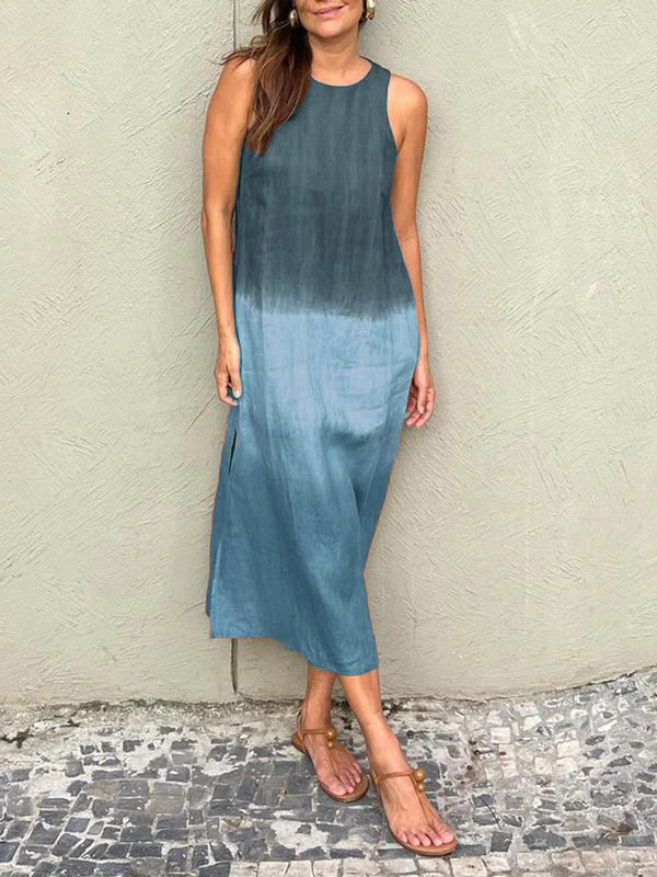 Rose | Robe Maxi Dégradée