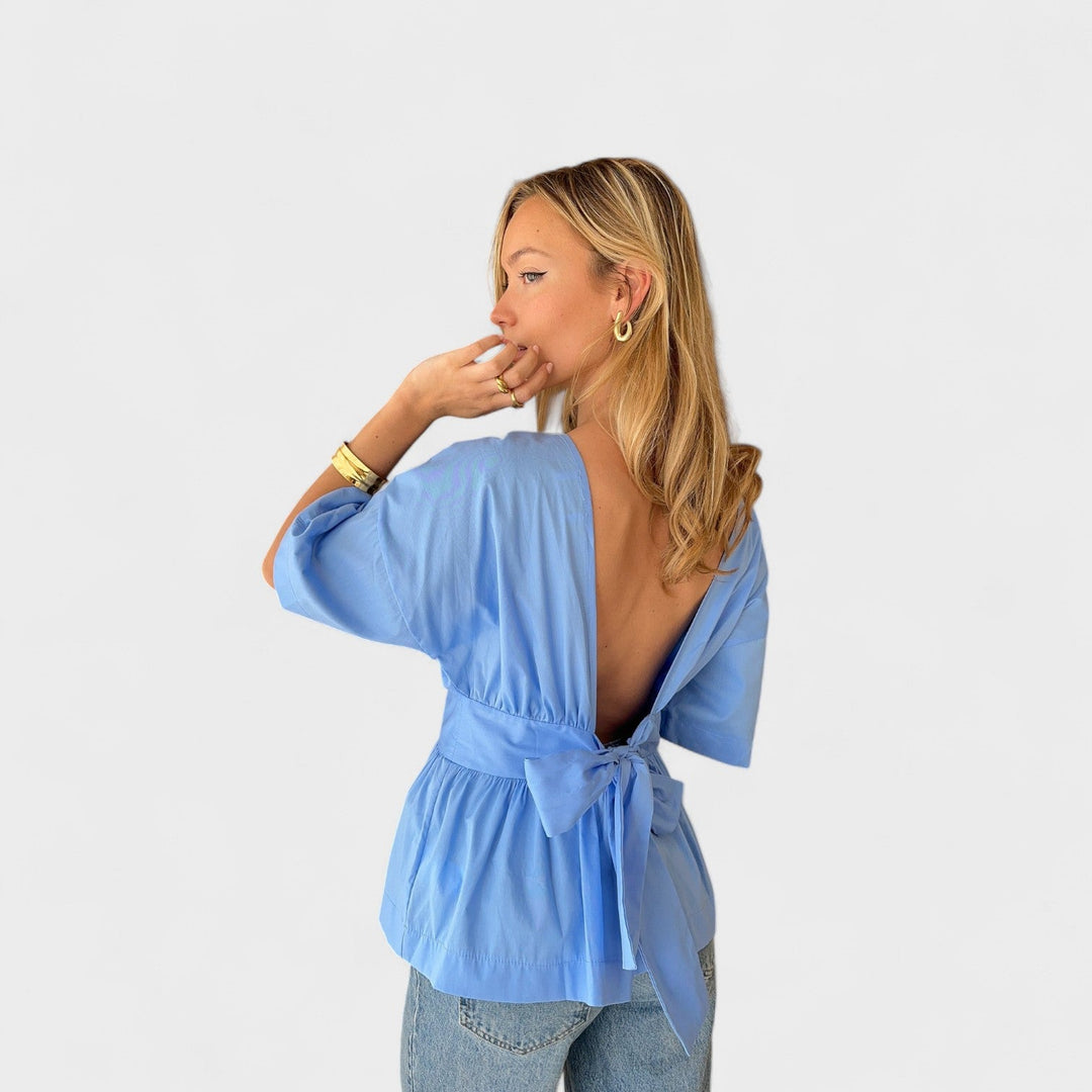 Eimear - V-Back Blouse