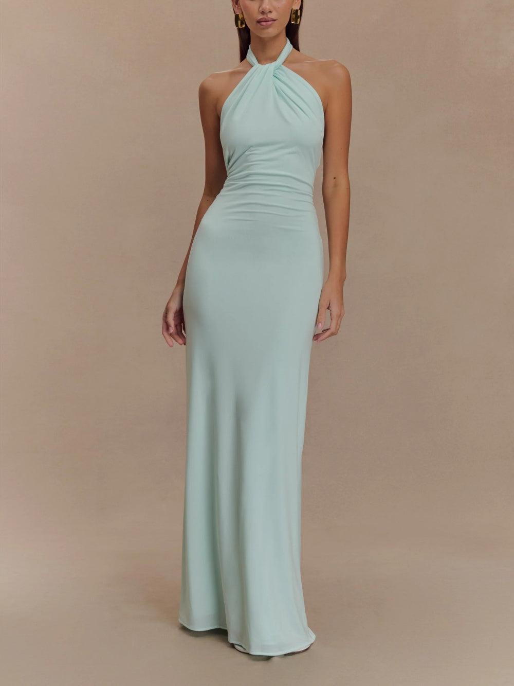 Maeve - Halter Maxi Dress