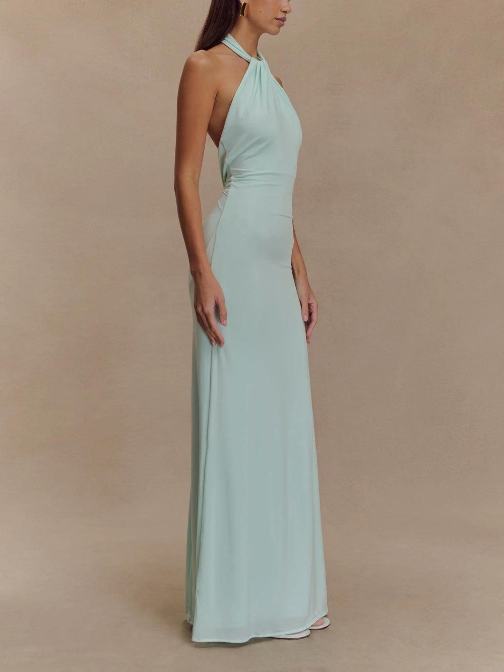 Maeve - Halter Maxi Dress