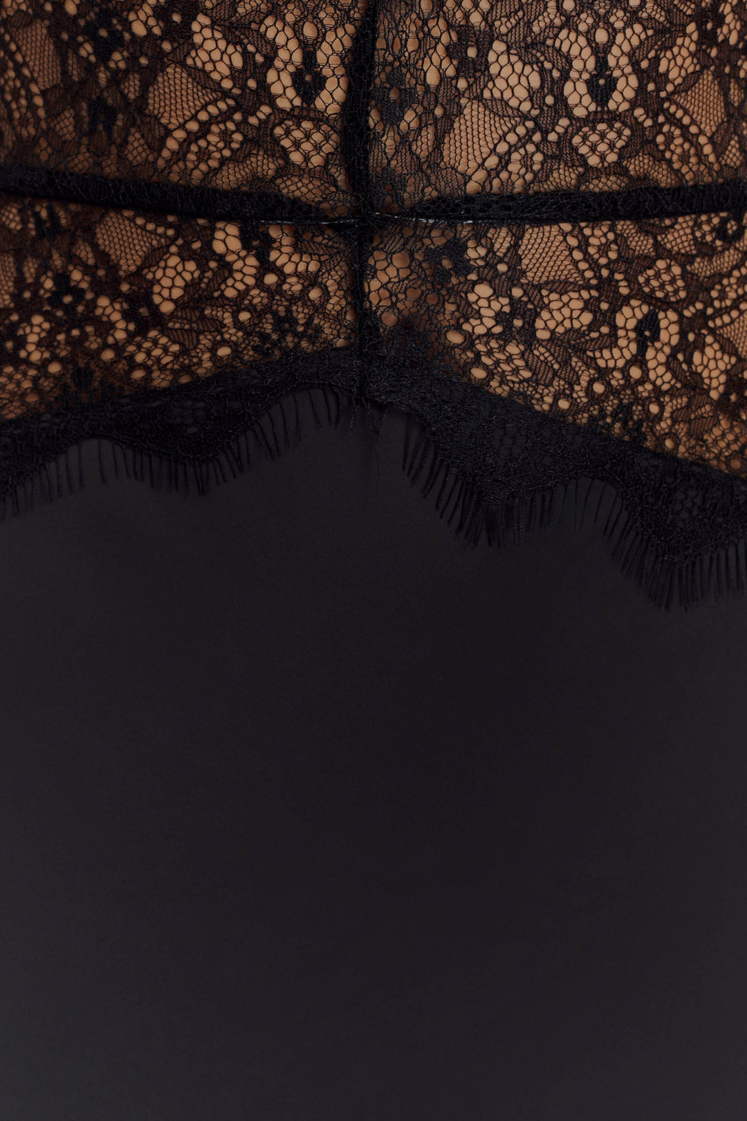 Eilís - Lace Satin Dress