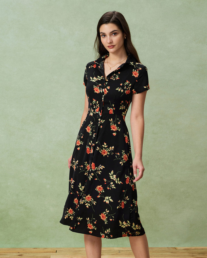Eimear - Floral Midi Dress
