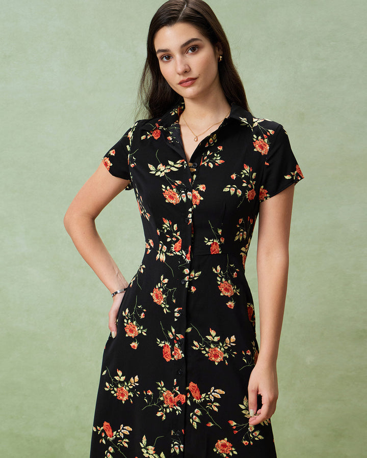 Eimear - Floral Midi Dress