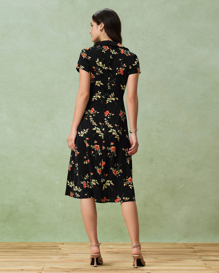 Eimear - Floral Midi Dress