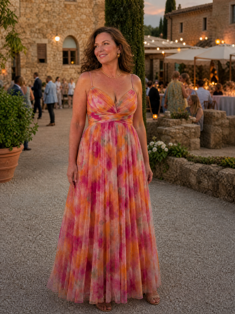 Yolande | Robe Maxi Fleurie