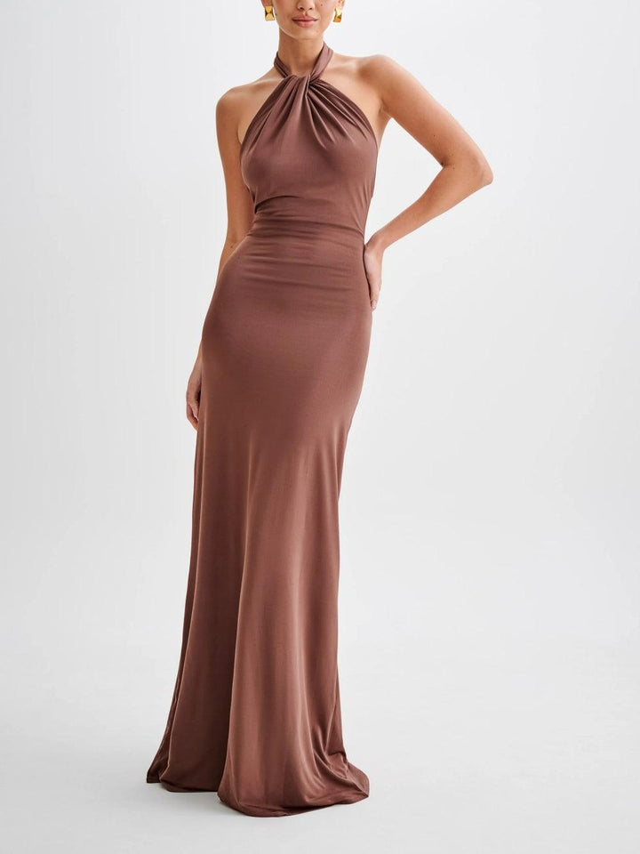 Maeve - Halter Maxi Dress