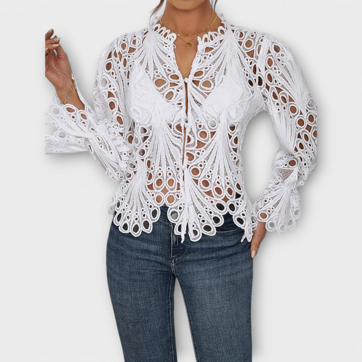 Fionnuala - Asymmetrical Blouse