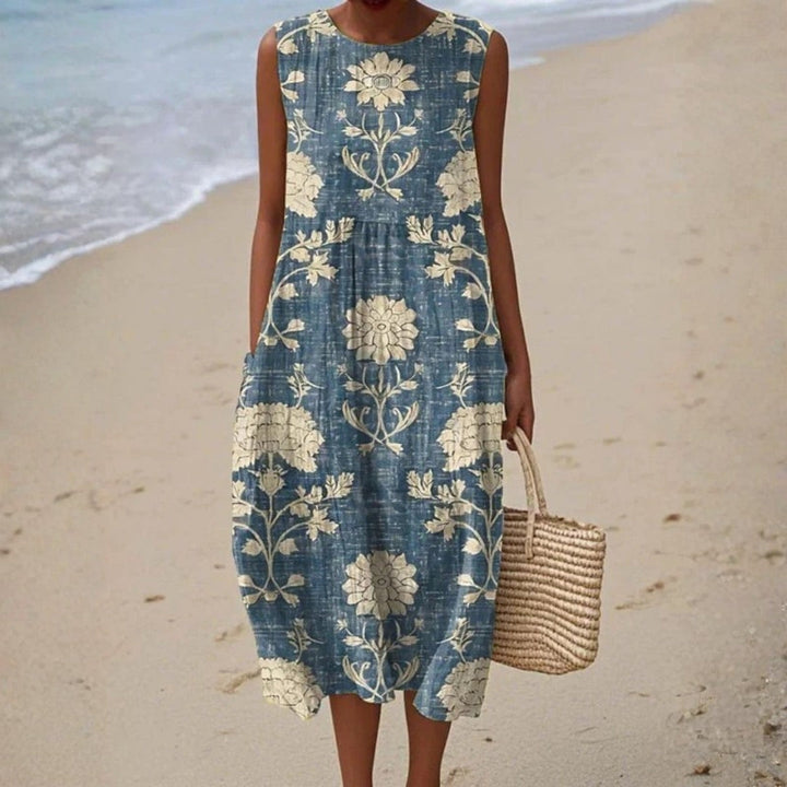 Caoimhe - Cotton Midi Dress