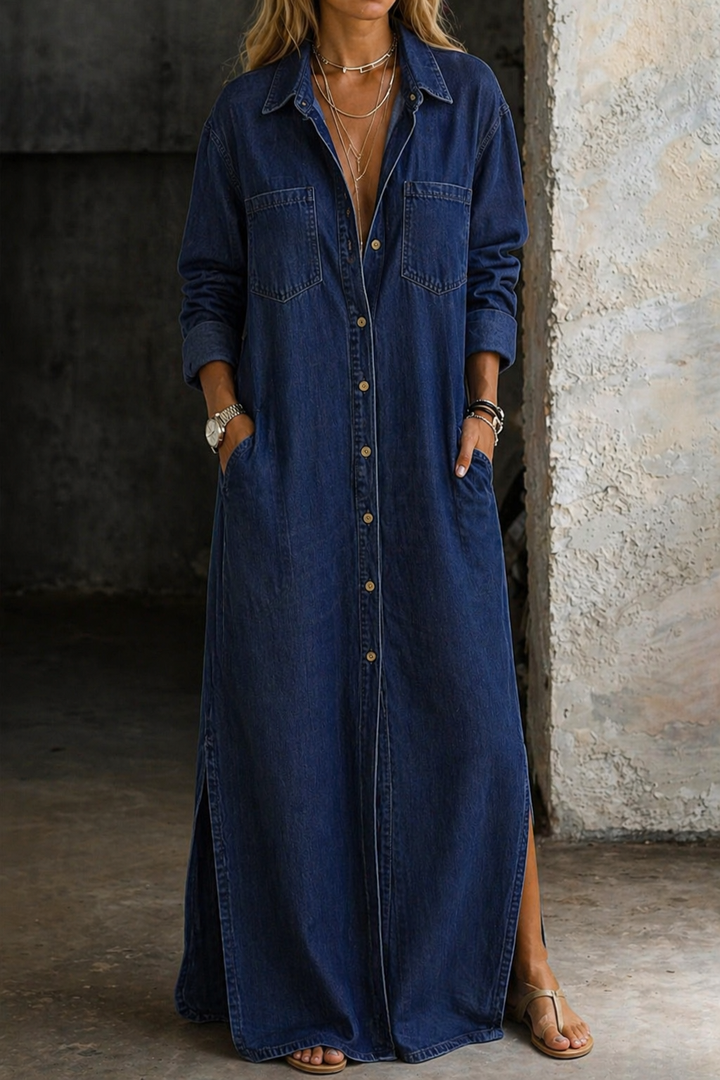 Delana | Robe à Boutons
