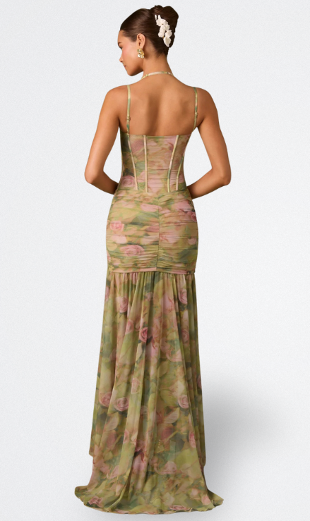 Dervla - Floral Corset Dress