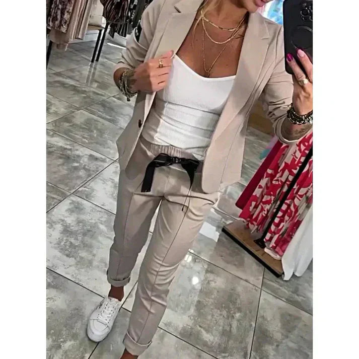 Caoimhe - Fluid Blazer Set