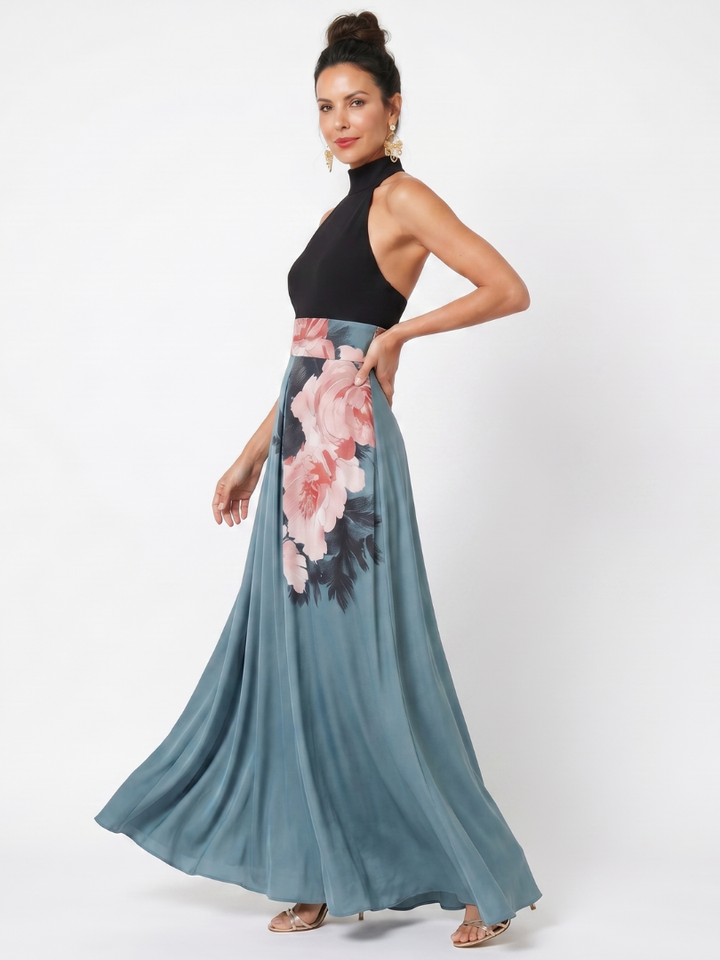 Alice | Robe Maxi Jupe Fleurie