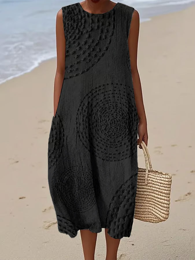 Gráinne - Textured Maxi Dress